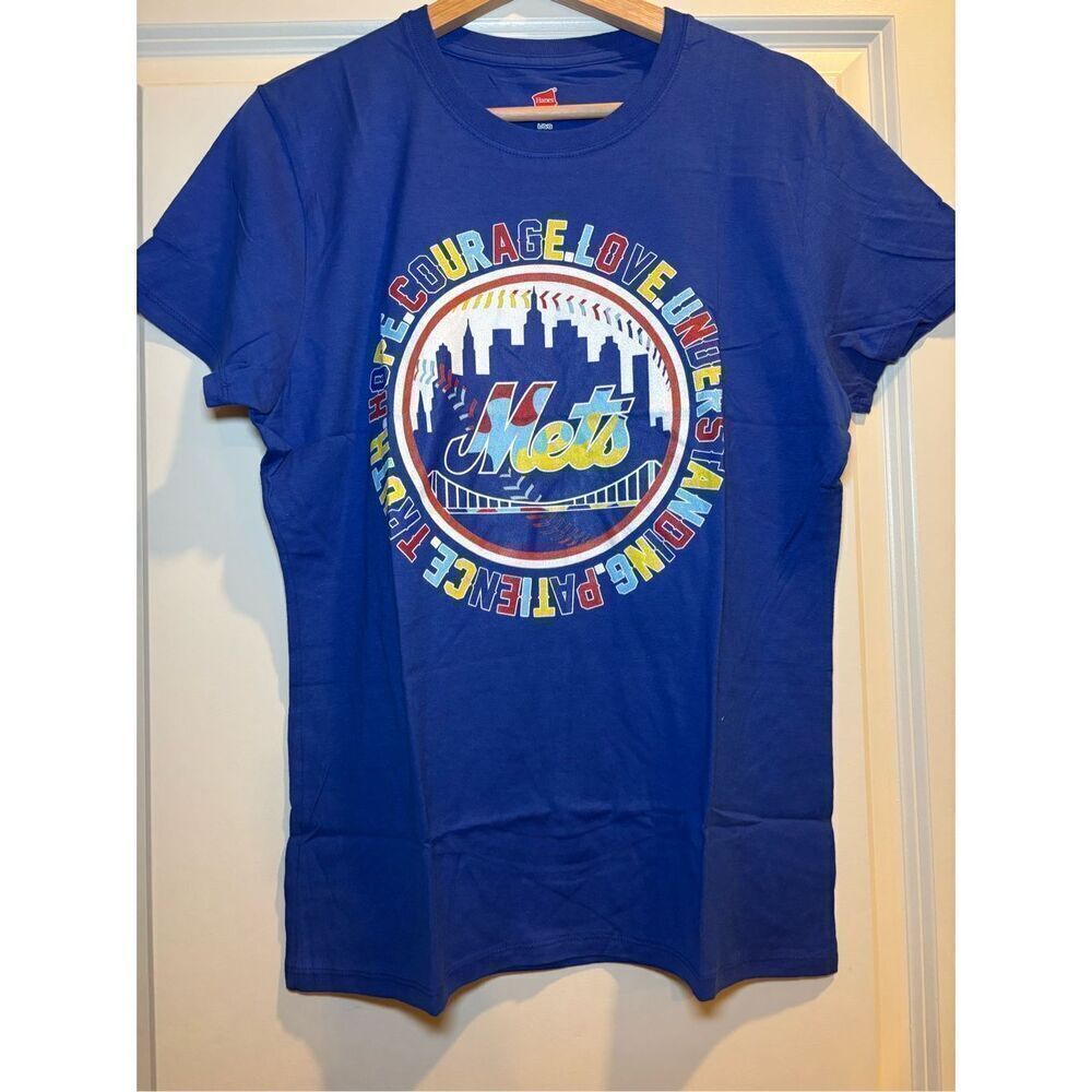 Mets x Autism Awareness Women's T-shirt size Large
